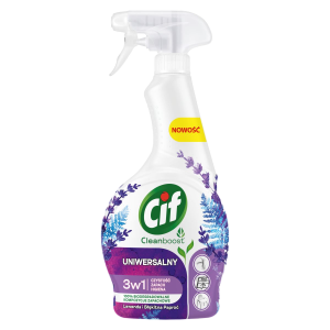 Cif Spray Uniwersalny 3w1 Lawenda i Błękitna Paproć 500ml